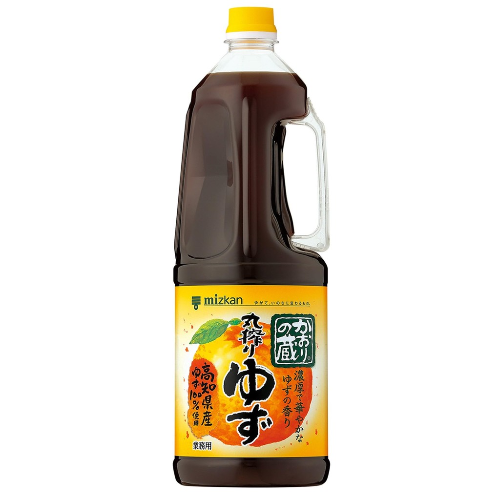 Mizkan 1.8L Ponzu Vinegar with Strong Aroma of Yuzu for Business Use