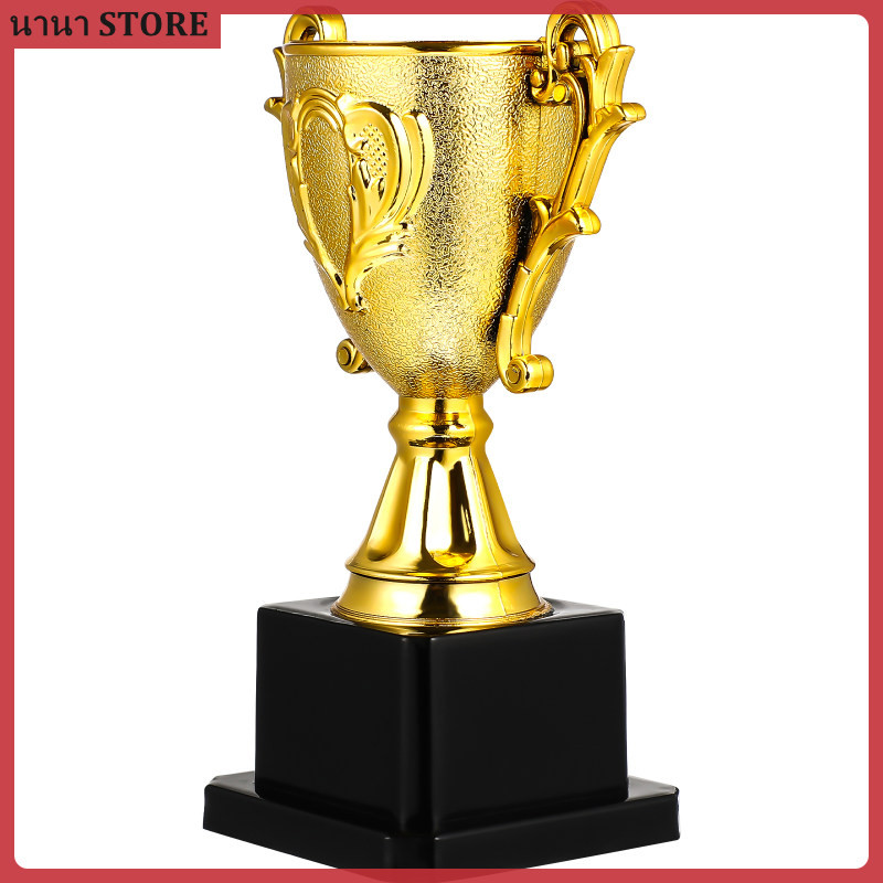 Small Trophy For Kids Plastic Trophy In Black 1pack Shows Recognition