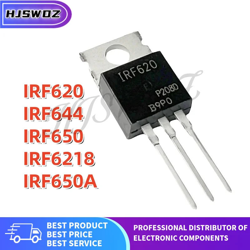1-5PCS IRF620 IRF650 IRF650A IRF644 IRF6218 TO-220 Field Effect ทรานซิสเตอร์