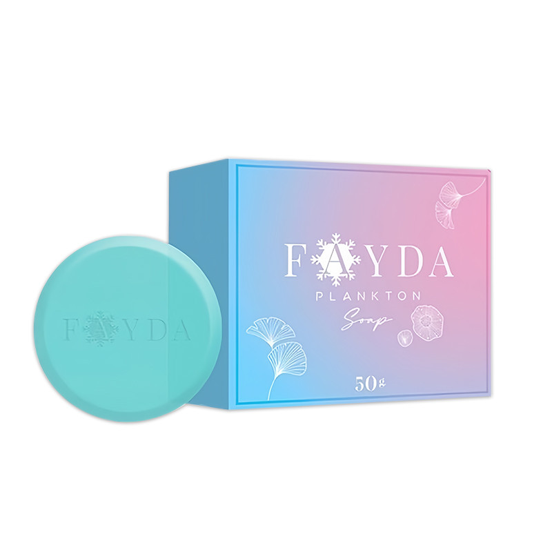 ของแท้ FayDa Plankton Soap สบู่เฟย์ด้า รักษาสิว ทำความสะอาดผิวหน้า 50 กรัม