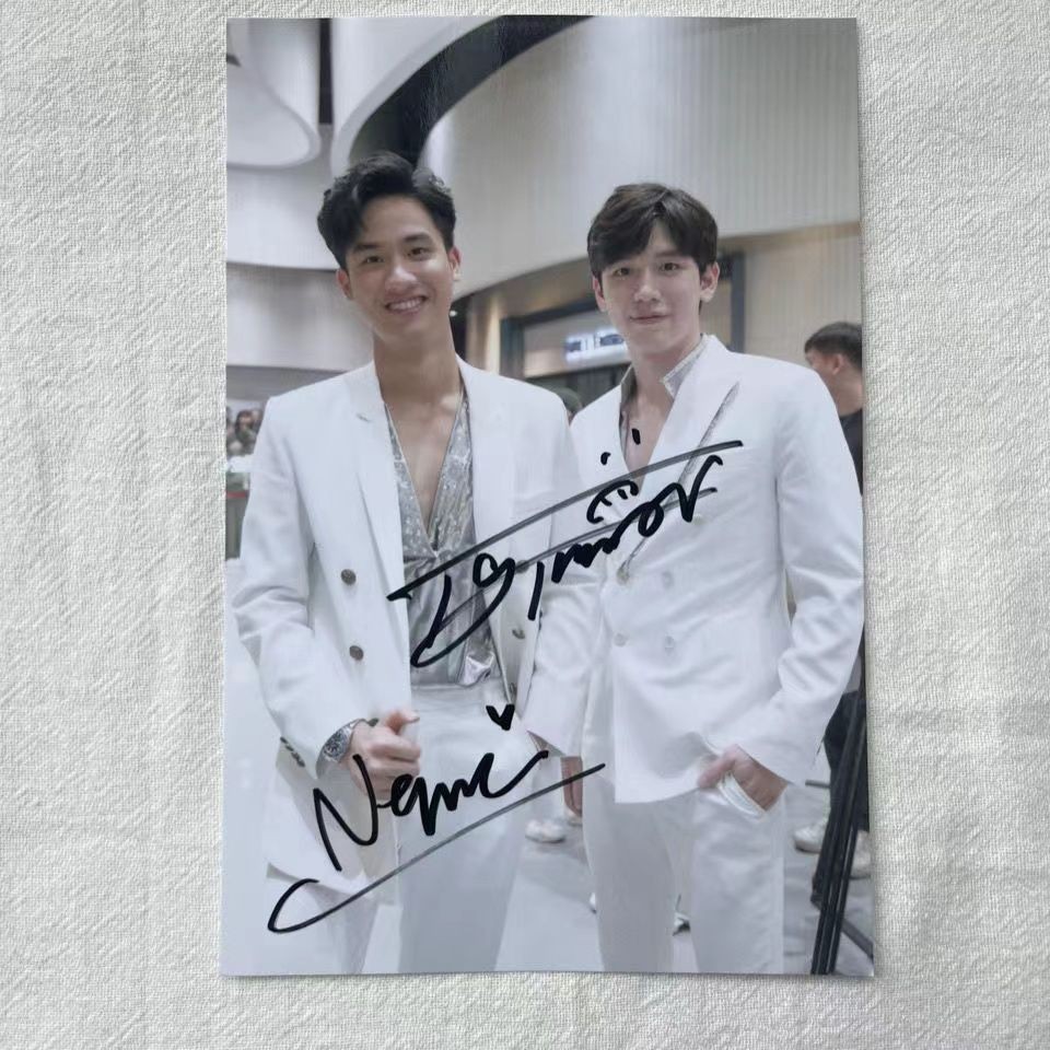 ละครไทย taynew Signature Photo LF9.13