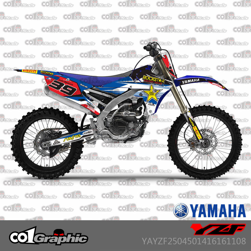 161108YAMAHA YAMAHA YZ250F14-18/FX15-19 450F14-17 WR250F สติ๊กเกอร์