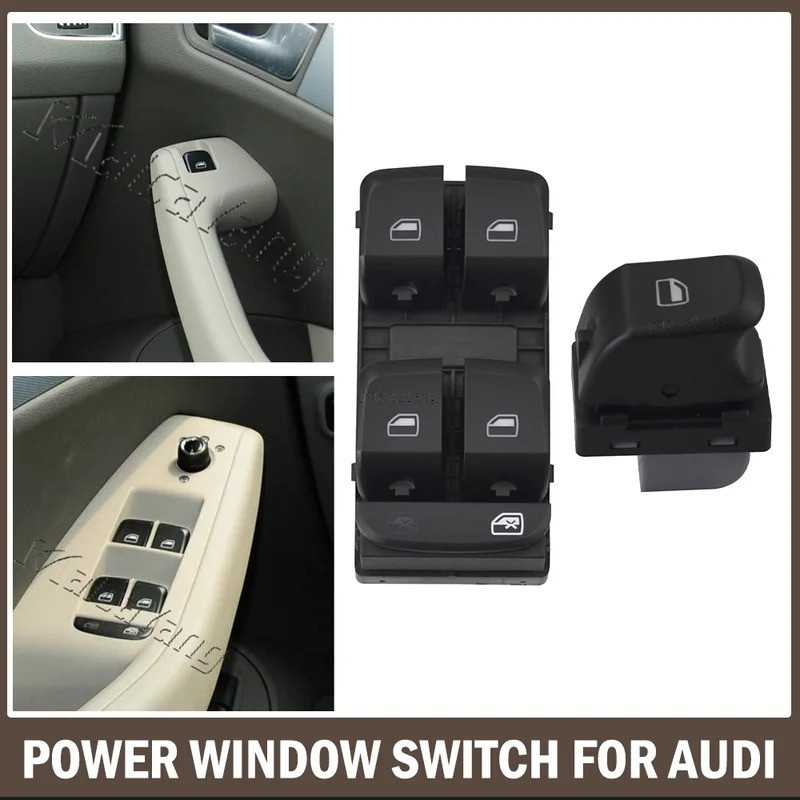 Malcayang Master Power Window Switch 8K0959851D สําหรับ Audi A4 S4 Allroad Quattro B8 Q5 A5 2008 209