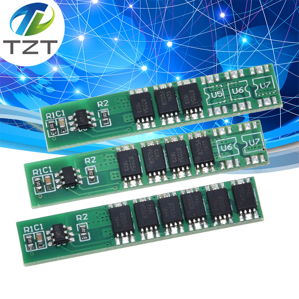 1S 15A 3.7V Li-ion 3MOS 4MOS 6MOS BMS PCM แบตเตอรี่ป้องกัน PCM สําหรับ 18650 แบตเตอรี่ลิเธียม Lion แ
