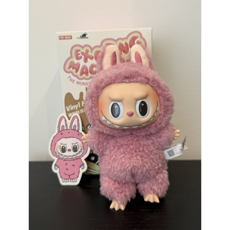 ใหม่ ของแท้ POP MART Labubu Monsters ตุ๊กตา Macaron ที่น่าตื่นเต้น LYCHEE BERRY
