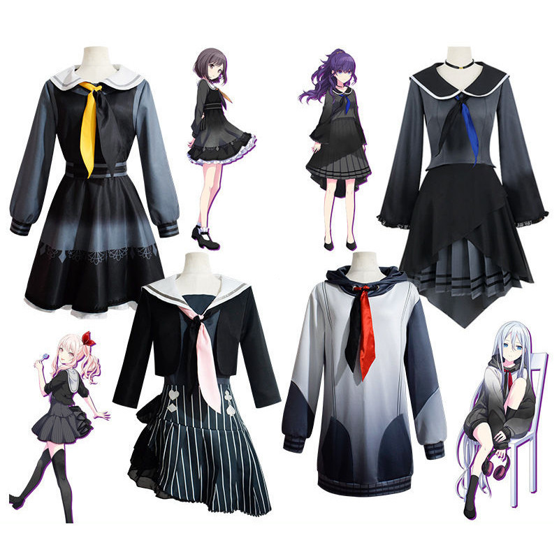 ชุดคอสเพลย์ Hatsune Miku และ Karakter Utama K0Y1 สไตล์อารมณ์สนุกสนาน