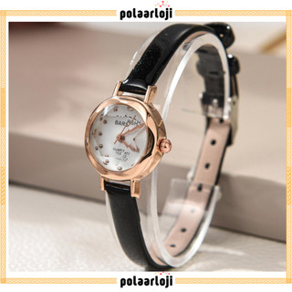 PA Jam Tangan Quartz Strap PU Analog Casual Gaya Retro Wanita Bulat Watch Korean Fashion RM251