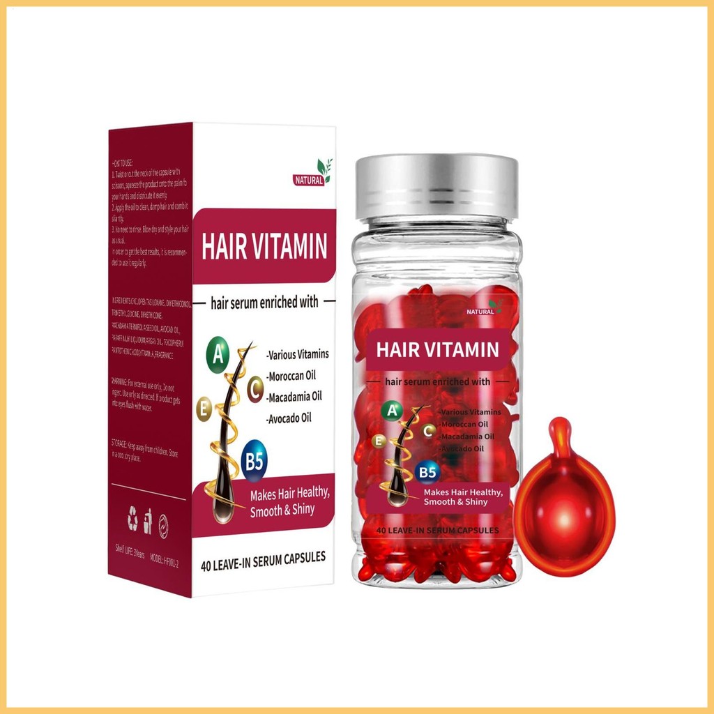 น้ํามันซ่อมแซมผม ครีมนวดผมป้องกันการชี้ฟู Restorative Hair Oil ไม่มีการล้างสําหรับผมชี้ฟูแห้งและผมเส