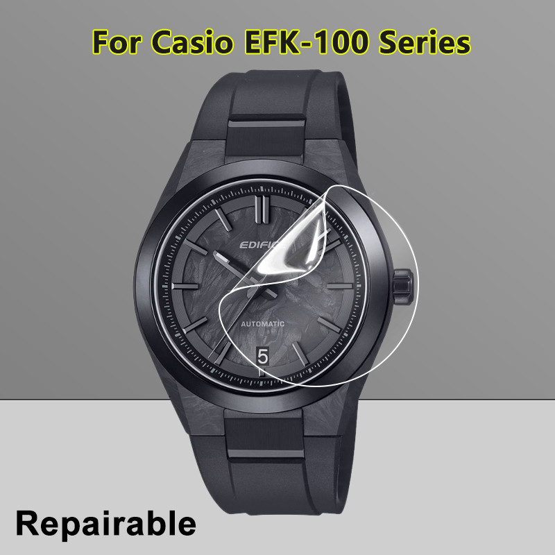2/4/6 ชิ้นสําหรับ Casio EFK-100YD EFK-100YCD EFK-100XPB SmartWatch Clear Ultra Slim Soft Hydrogel Re