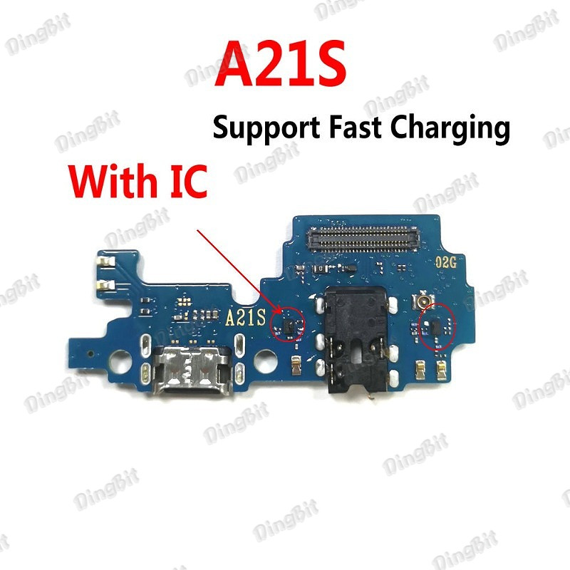 สําหรับ Samsung A21S A217F แท่นชาร์จ USB รูปที่ 2