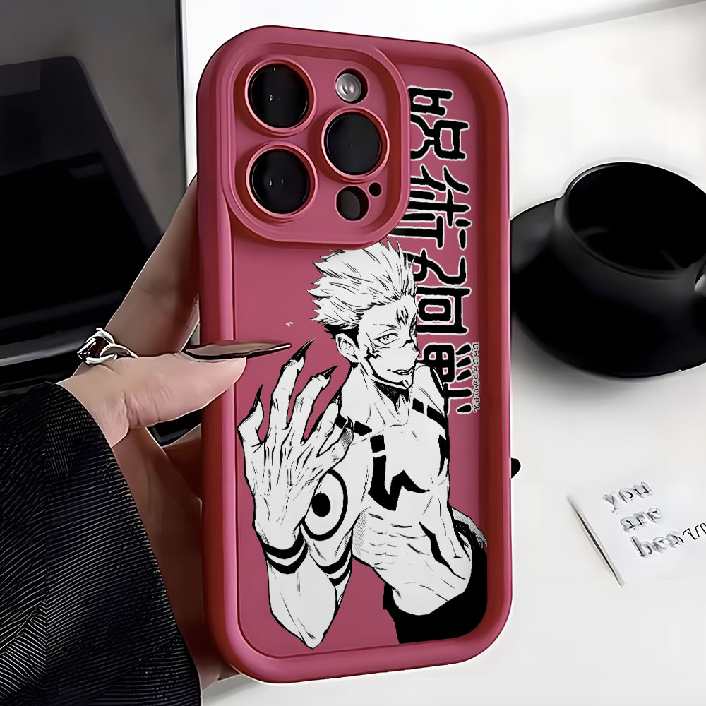 Jujutsu Kaisen Ryomen Sukuna Comic Casing สําหรับ OPPO Reno 14 13 12 11 F 10 8 7 6 5 4 3 2 T Z Pro P