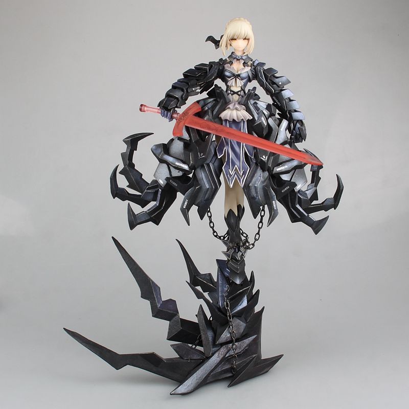 อะนิเมะ Fate Night Fate FGO Generation Blackened Saber Huke Saber Huke Boxed Model Figure