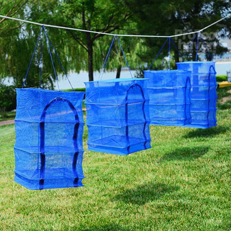 ที่ตากปลา คอนโดตากปลา มุ้งตากอาหารขนาดใหญ่ 3 ชั้น ประหยัดพื้นที่ ไม่ขาด สะดวก ทนทาน ป้องกันแมลงบินรบกวน - รูปที่ 7