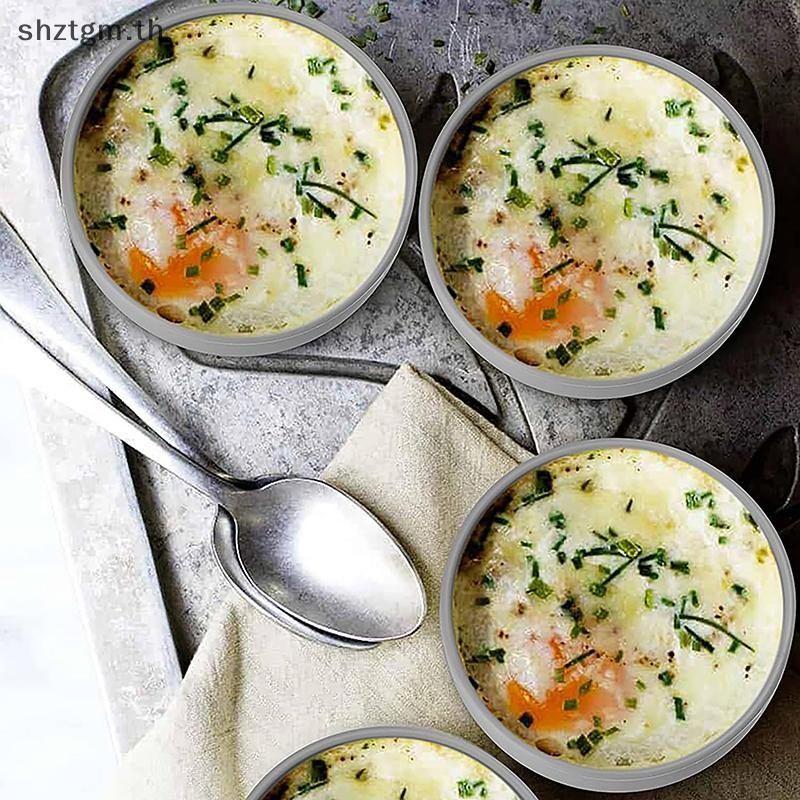 SHZTGM Air Fryer Egg Poacher Cup สําหรับเตาอบบ้านภาชนะทําอาหารไมโครเวฟ