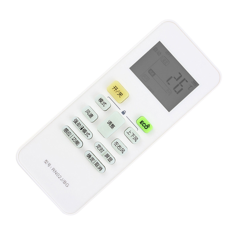 เหมาะสําหรับ Midea รีโมทคอนโทรลเครื่องปรับอากาศ RN02J/BG Universal RN02S2/BG 02S3 02H 02U 02X