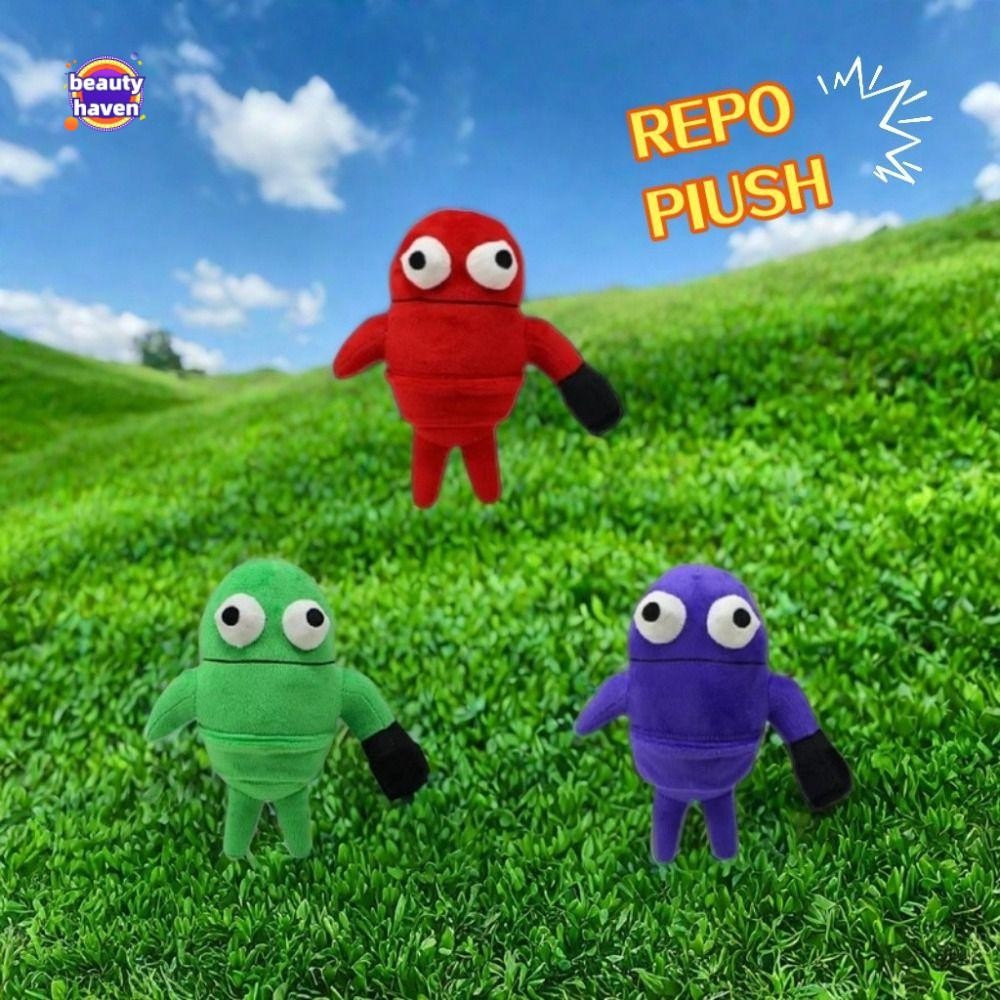 BEAUTYHAVEN REPO Gaming Plush Figure, Furry จําลอง REPO ของเล่นตุ๊กตา,น่ารักการ์ตูนตุ๊กตาตุ๊กตา REPO