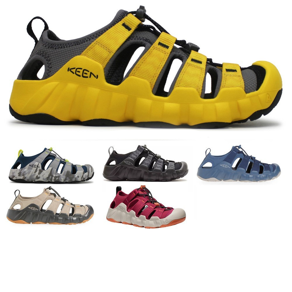 รองเท้าแตะผู้ชาย Keen Hyperport H2 Casual Style Elastic Band สิ่งทอสังเคราะห์ HBYA