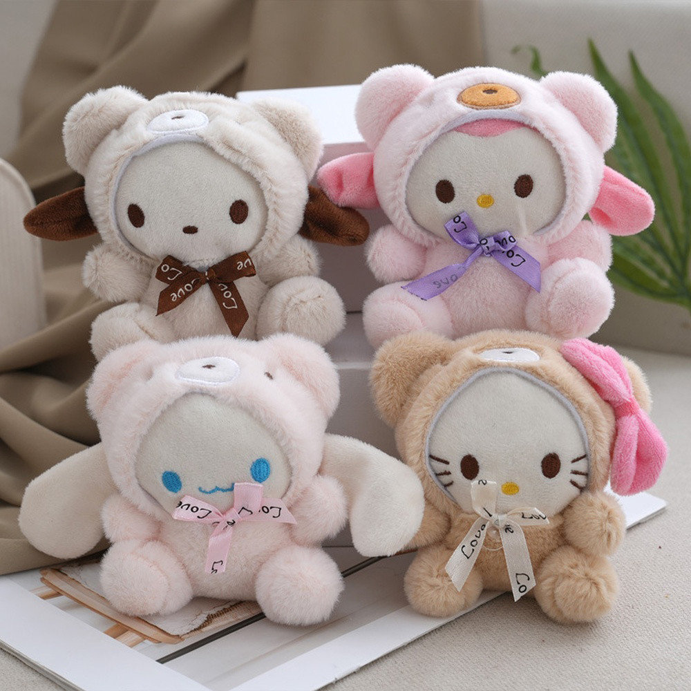 พวงกุญแจตุ๊กตาการ์ตูน Sanrio ญี่ปุ่น