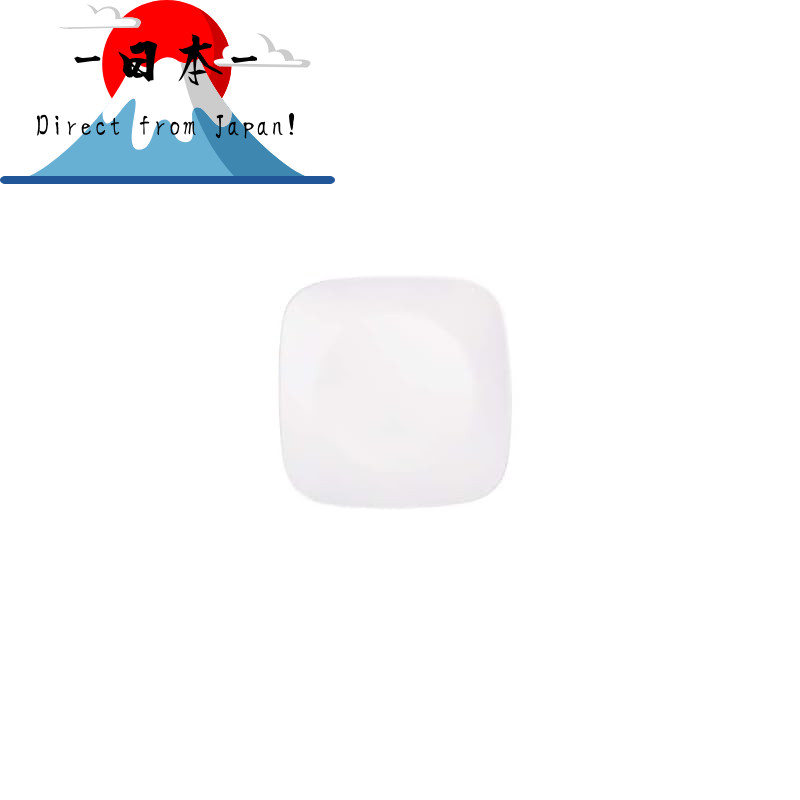 [Direct from Japan]
Corelle Plate, 22.5 cm wide, break-resistant, lightweight, Winter Frost White, s