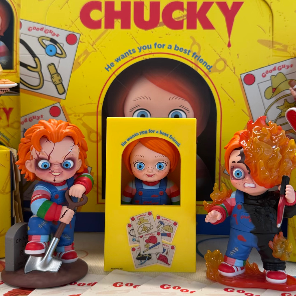 [ของแท้] Chucky Franchise Series ยืนยันรูปตุ๊กตาเครื่องประดับของขวัญ