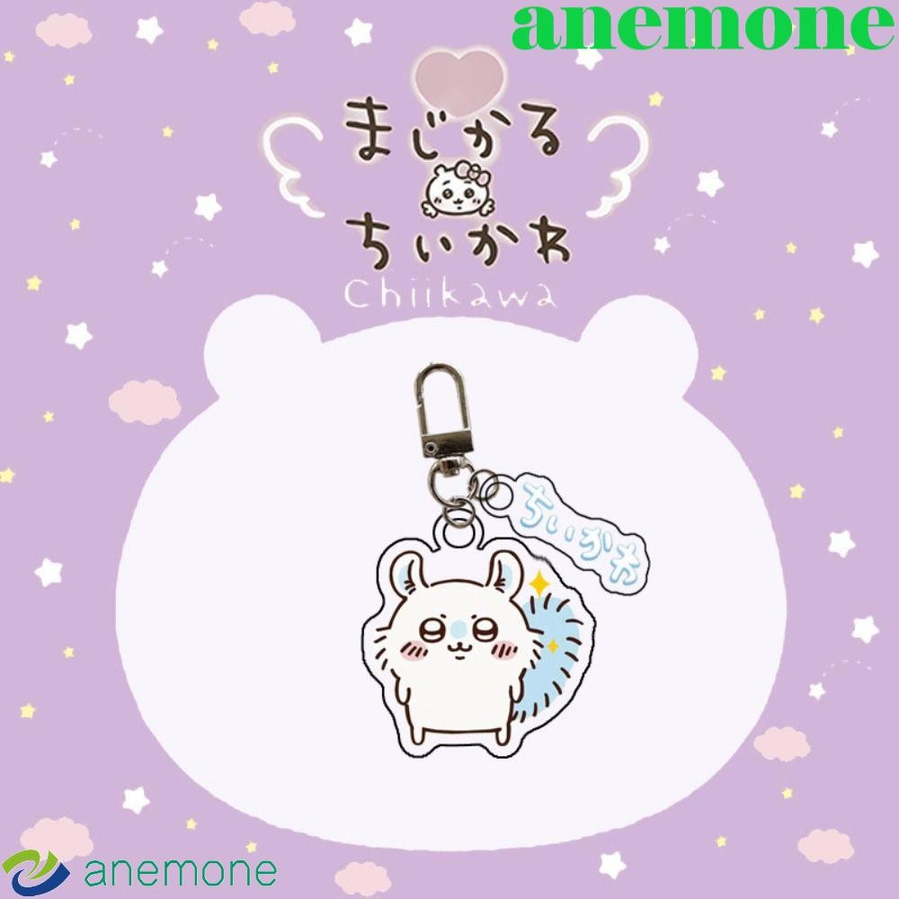 ANEMONE อะนิเมะ Chiikawa พวงกุญแจ, Momonga Kurimanjyu Chiikawa จี้, น่ารัก Rakko การ์ตูน Dekatsuyo K