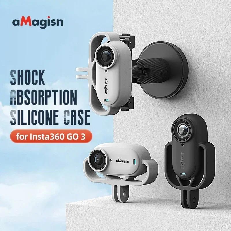 เคสซิลิโคนกันกระแทก Insta360 GO3 thumbnail 3