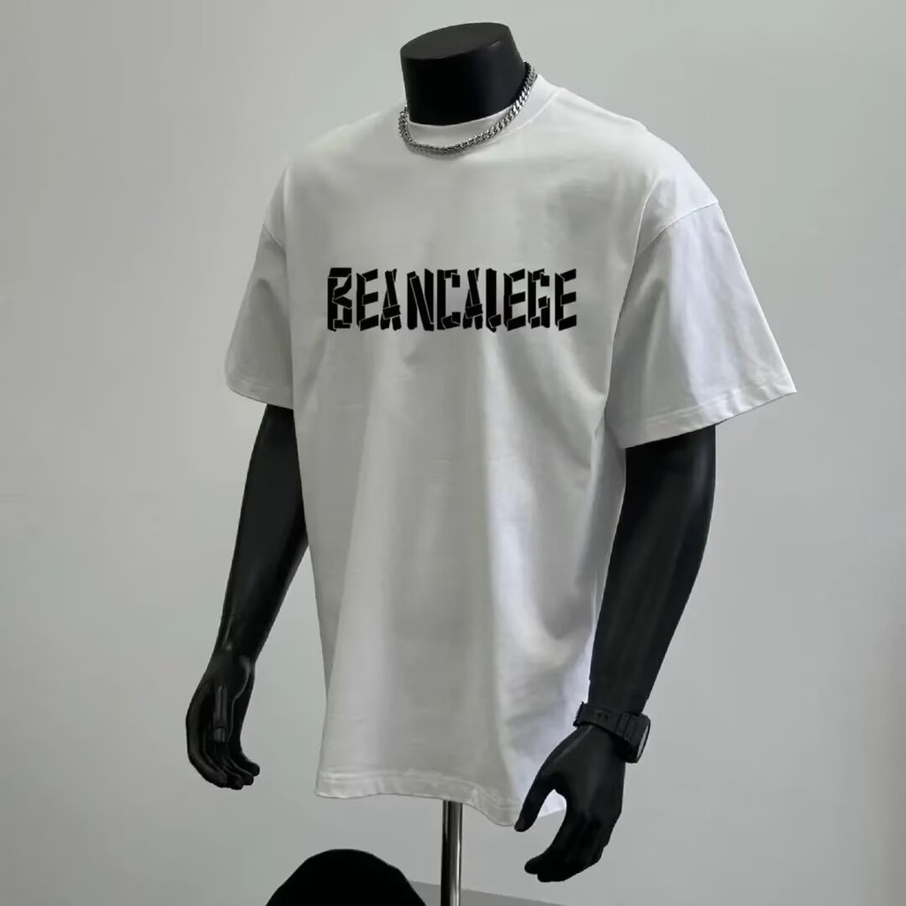 COD 2025 Summer New Trendy Brand Cool Street Style High Weight Pure Cotton Loose Heavyweight Short S