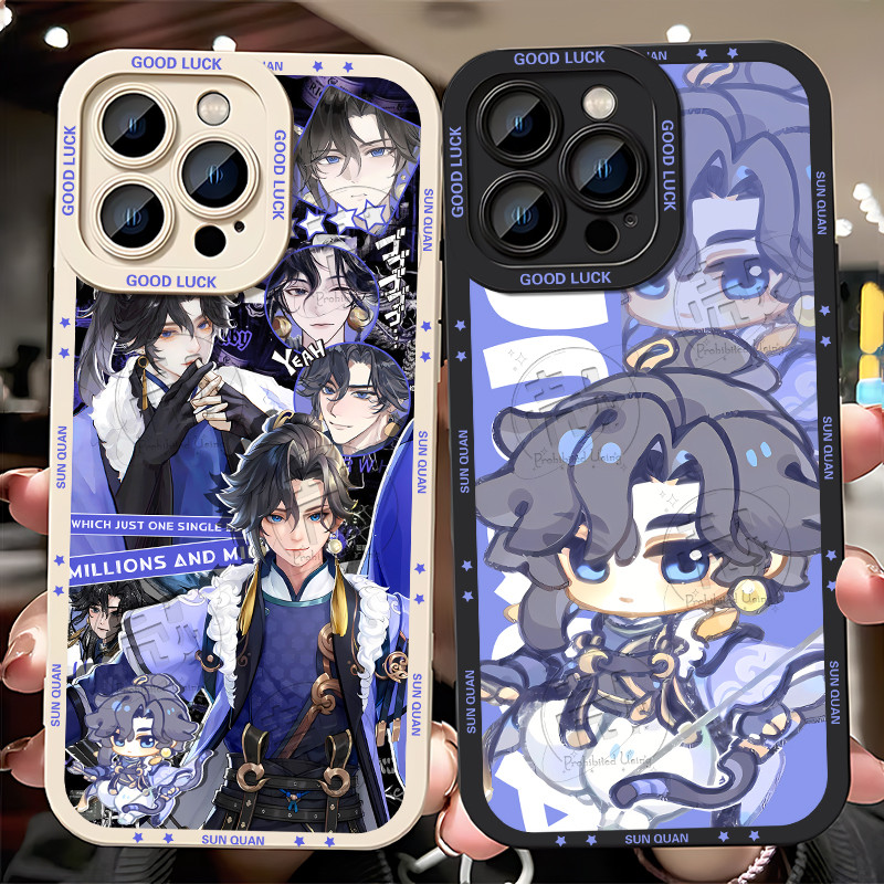 เหมาะสําหรับ iQOO13 เคสโทรศัพท์รุ่น Q Sun Quan สินค้า vivo y78 เกมสองมิติ OPPOk11x King Glory Apple 