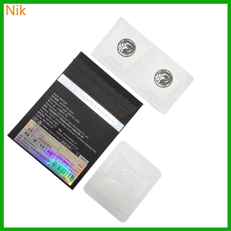 บ.ลค.ต.ร.ศ. 1เซ็ตสเก็ตเมาส์น้ําแข็งสําหรับ Incott G23 Mouse Feet Pad Glides Curveds Feet he