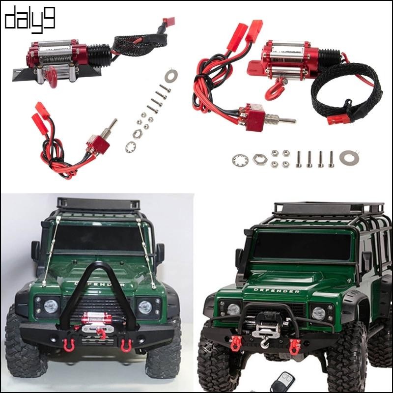 Dal 1 10 RC Crawler Winch สําหรับ SCX10 90046 อุปกรณ์เสริมชิ้นส่วนประสิทธิภาพ