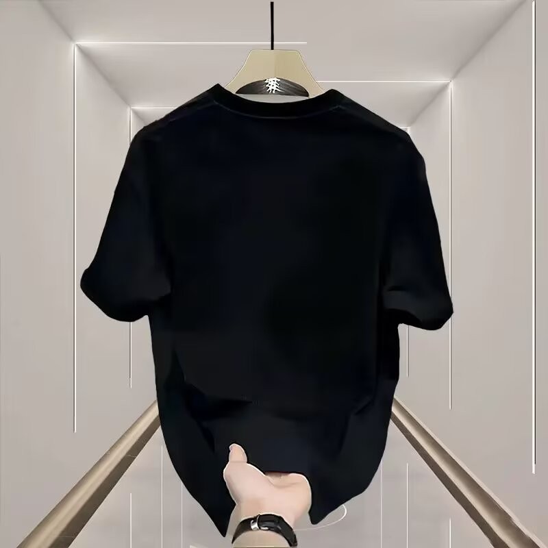 Bird House23Ancestor Loose2025Half Sleeve New Bird Double Yarn NEW Short Sleeve Heavyweight Summer C