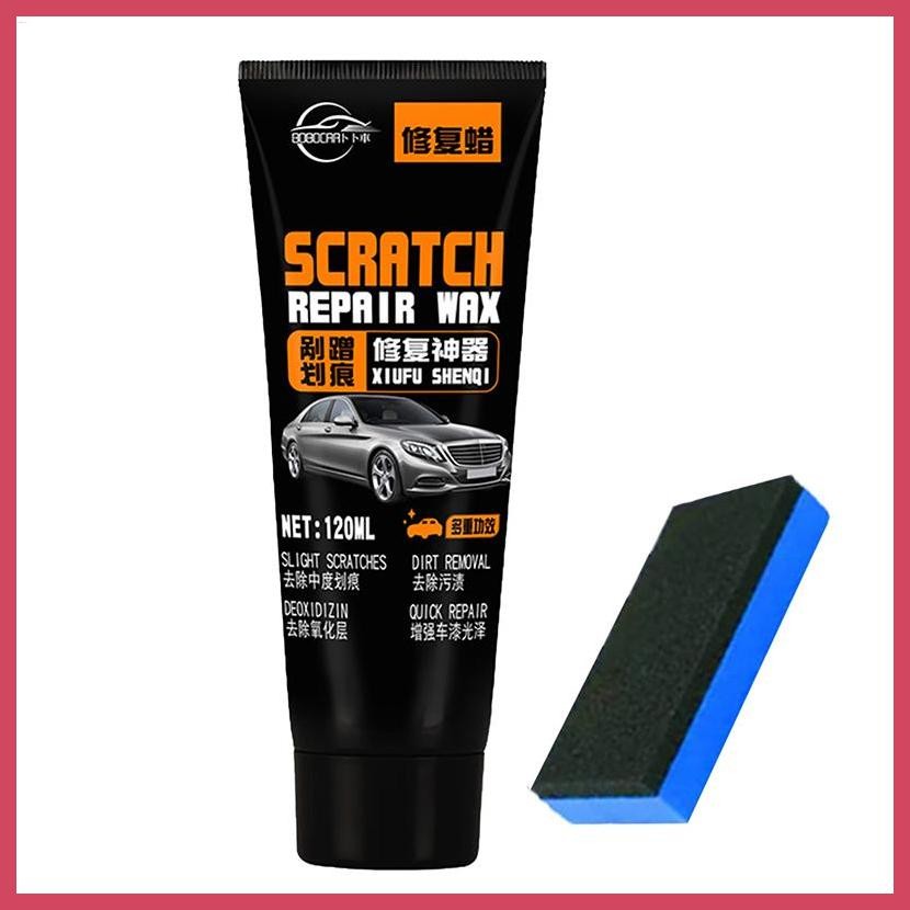 Scratch Repair Wax สําหรับรถยนต์ 120ml รถ Wax Polish Scratch Remover Scratch และ Swirl Paint Repair 