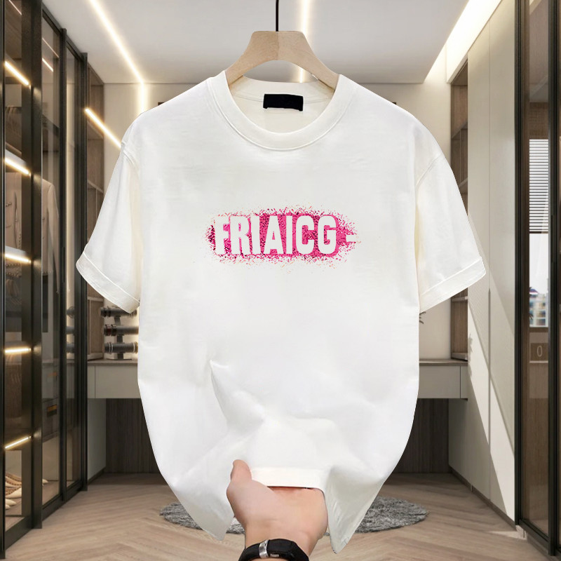 2025 NEW 2025 American Style Heavyweight Thin Fashion T-Shirt for Men Summer Street Style Brand Digi