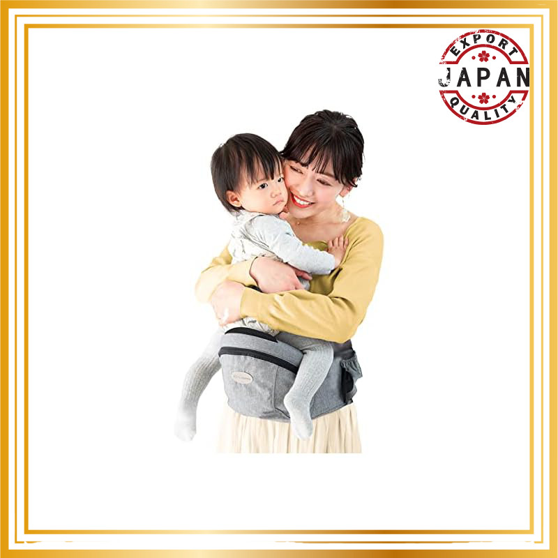 Quick Version Hip Seat Baby Carrier - Coperta Official with Extra Thick Cushion and Japanese Instruc