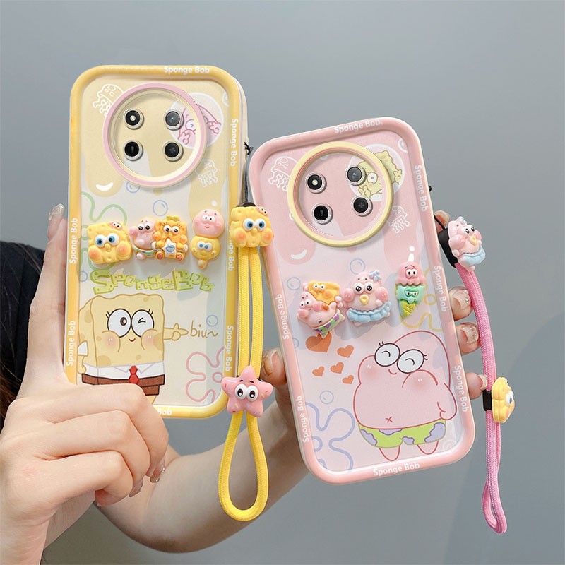 เคส Honor X9C 5G เคส น่ารักการ์ตูนเคสโทรศัพท์สามมิติน่ารักนุ่มเคสโทรศัพท์ XX-TYGZ2