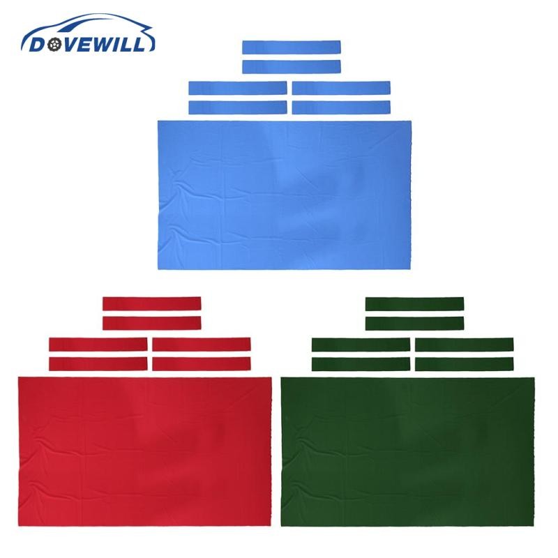 [Dovewill] Professional 7 หรือ 8 Foot Pool Table Cloth Felt – 0.9 มม. หนาและความแม่นยําสูง Pre-Cut B