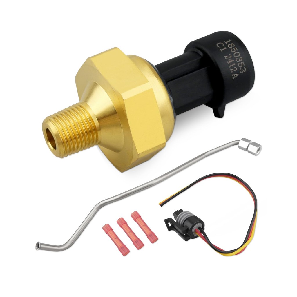 ไอเสียกลับความดัน EBP Tube Sensor พร้อมชุดสายไฟ Fit สําหรับ Ford E-350 Excursion F-250 F-350 1998-20