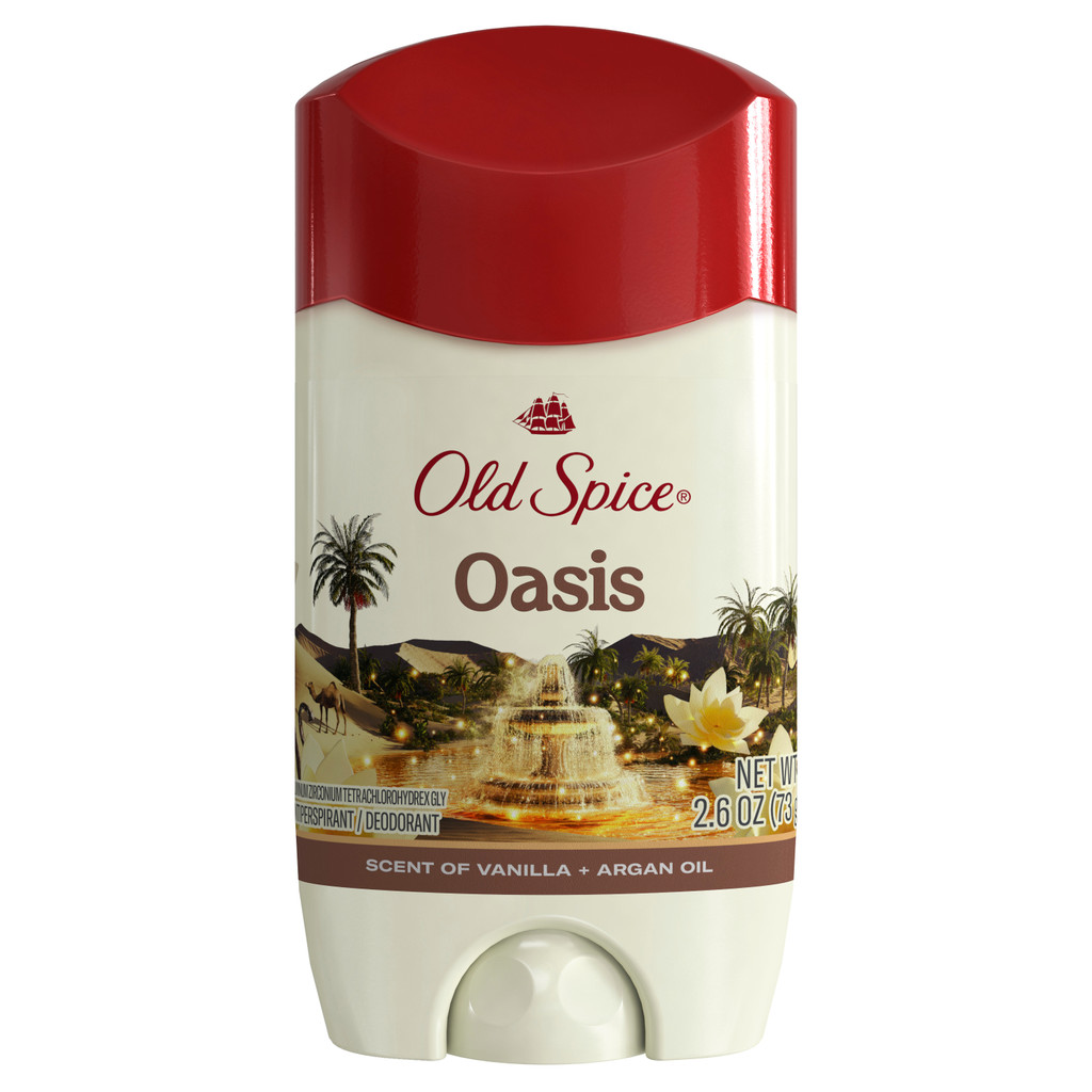 Old Spice Oasis with Vanilla Invisible Solid Antiperspirant Deo dorant 73g.