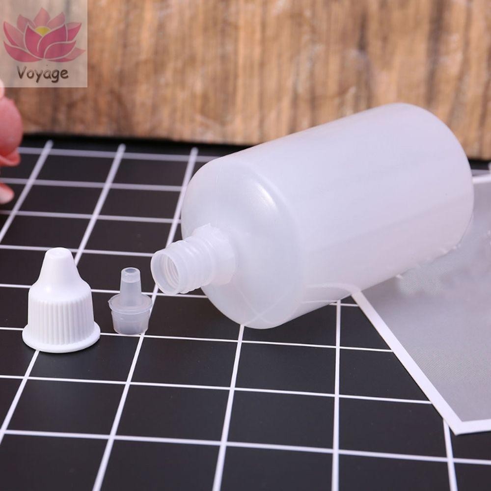 VOYAGER 1/5pcs 5/10/15/20/50/100ml กาว Applicator DIY Liquid ตัวอย่าง Eye Dropper Reuse กระดาษ Quill
