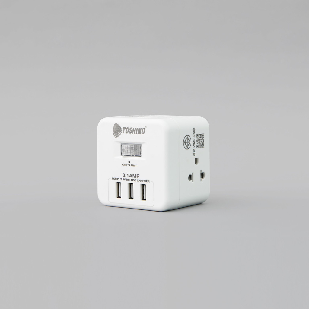 TOSHINO CU20PD/CU43USB/CU42 หัวปลั๊กเเปลง ราคา ถูกที่สุด ดีลบีเคเค แกลเลอรีภาพที่ 5