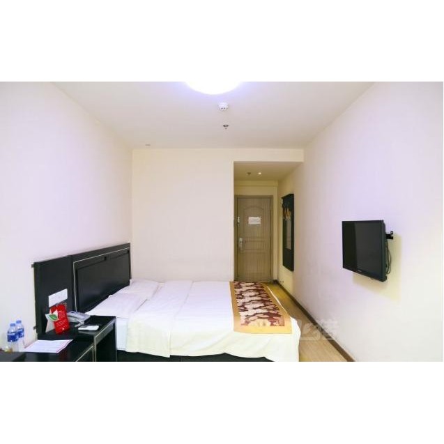 โรงแรมเมือง 118 โซ่ Zhang Jiakou Xuanhua Yizhong Store ธุรกิจห้องนอนใหญ่