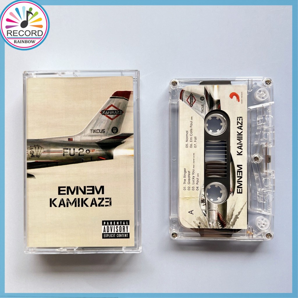 Eminem Kamikaze Cassette Tape ใหม่เอี่ยม [ปิดผนึก] OTPH