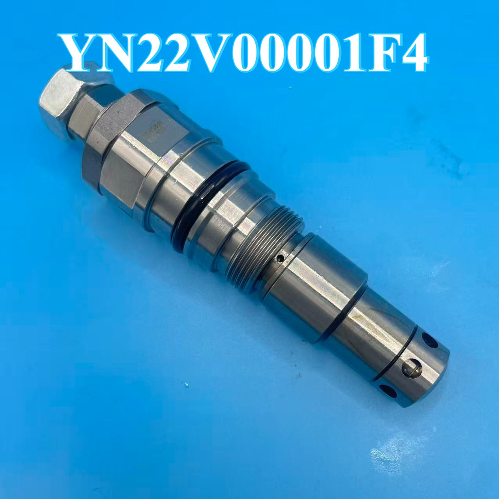 YN22V00001F1 วาล์วบรรเทาหลัก YN22V00001F4 สําหรับ Kobelco SK200-6/8 SK230-6E ZAX300 CAT E312 Excavat