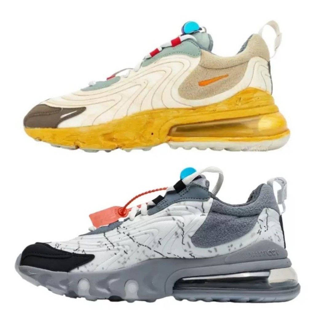 รองเท้าแตะพื้นมяนระบายอากาศได้ดีจากAIRMA270ร่วมกับJay Chou ออกแบบลายต้นกระบองเพชรหลากสี