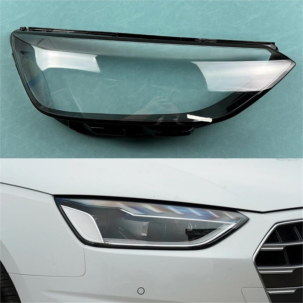 ใช้งานร่วมกับ Audi A4L S4 RS4 B9PA B10 2020 2021 2022 ไฟหน้าโปร่งใสโคมไฟไฟหน้าเลนส์ Plexiglass (ขวา)