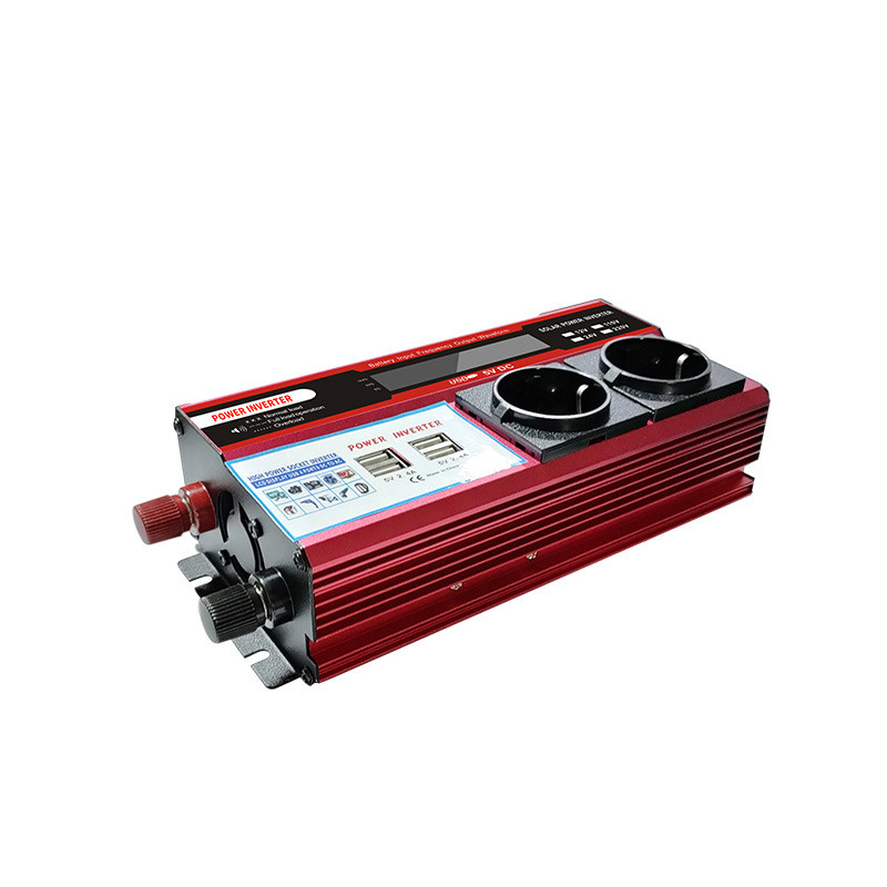 热款 欧规 4000W/5000W/6000W车载逆变器 太阳能电源转换器