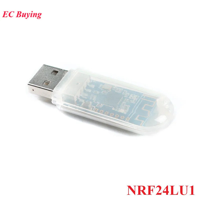 XL24LU1-D01 NRF24LU1 WIFI โมดูลไร้สาย Data Transceiver USB Board 2.4G 1mW -9dBm 100 M