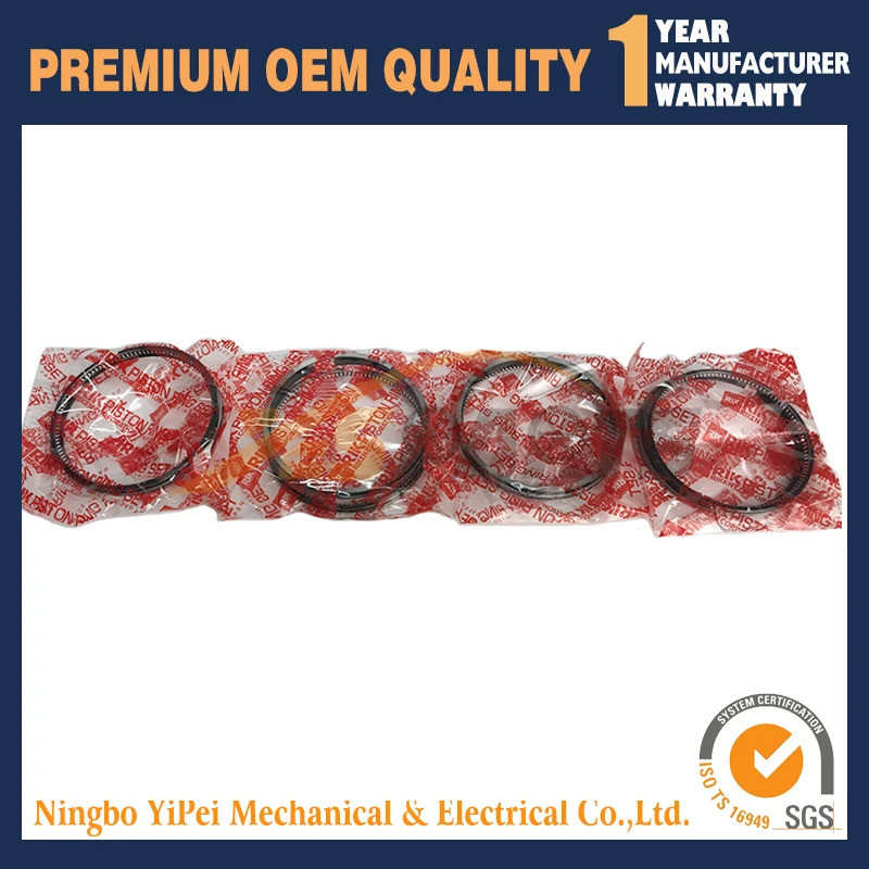 4 ชุดแหวนลูกสูบ STD สําหรับ Kubota V2203 V2203T V2203E V2203B BOBCAT 7753 87 มม.2HK*2*4,2.5HK + 5