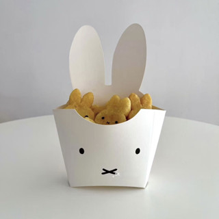 {แพ็ค 6 ชิ้น} มิฟฟี่ กล่องกระดาษบรรจุภัณฑ์กล่องขนม อิน สไตล์…