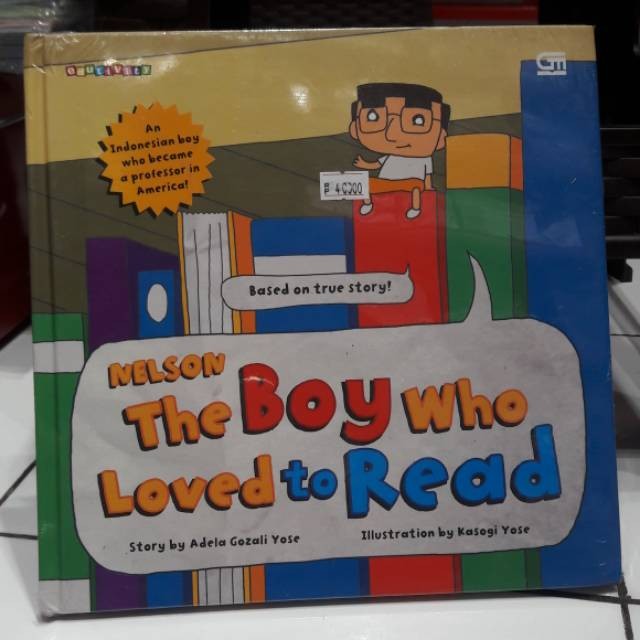 TK88: Nelson The Boy Who Loved To Read ปกแข็งฉบับภาษาอังกฤษ

Adela Gozali Yose